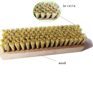 Flat bristle brush